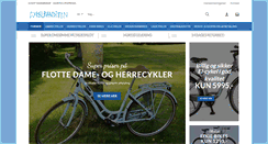 Desktop Screenshot of cykelbanditten.dk